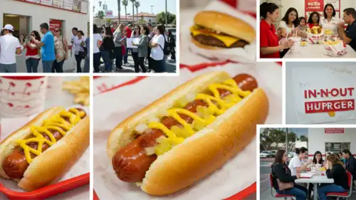 in out hot dogs