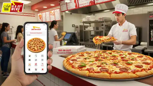 ordering in n out pizza